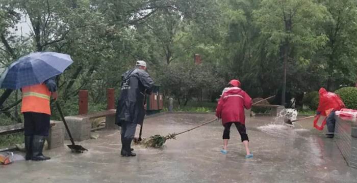 黄河公园管理处开展汛期安全隐患排查， 保障园区安全