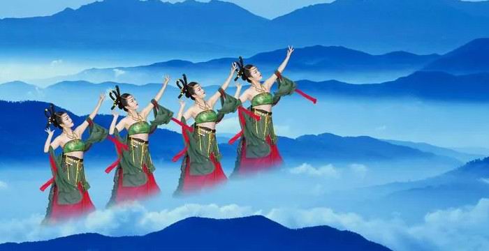 地坑院来了飞天女